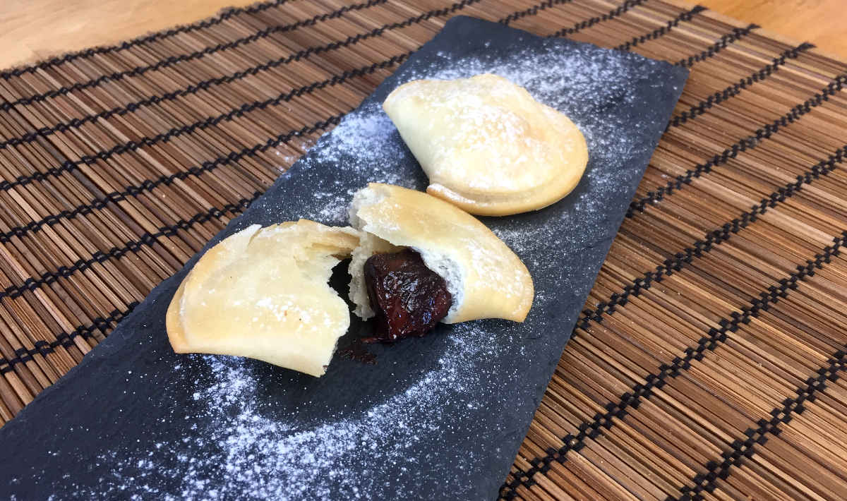 rissóis de chocolate - receitas da Catarina