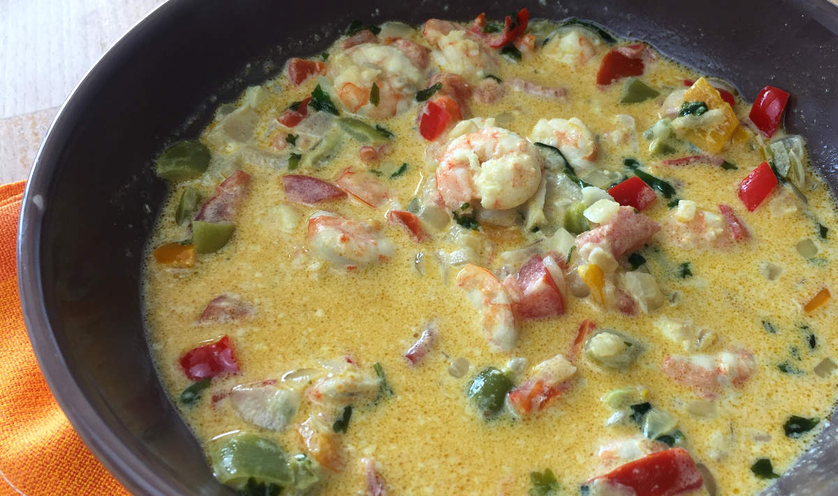 Receita de moqueca e camarão - Receitas da catarina
