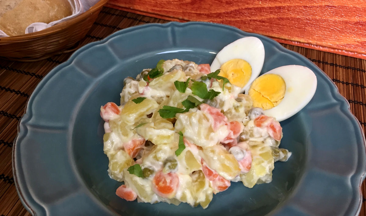 Receita de salada russa - receitas da catarina