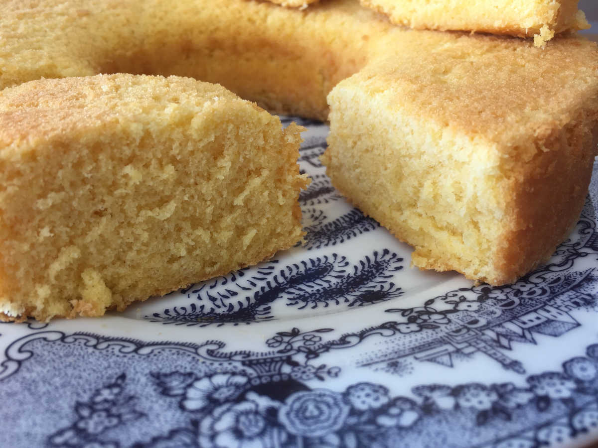receita de pão-de-ló fácil - só 3 ingredientes - receitas da catarina